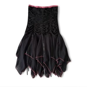NWT Vintage Y2K 2000s pop punk grunge princess whimsy goth dress